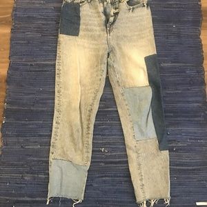 Patched Urban Outfitters Jeans